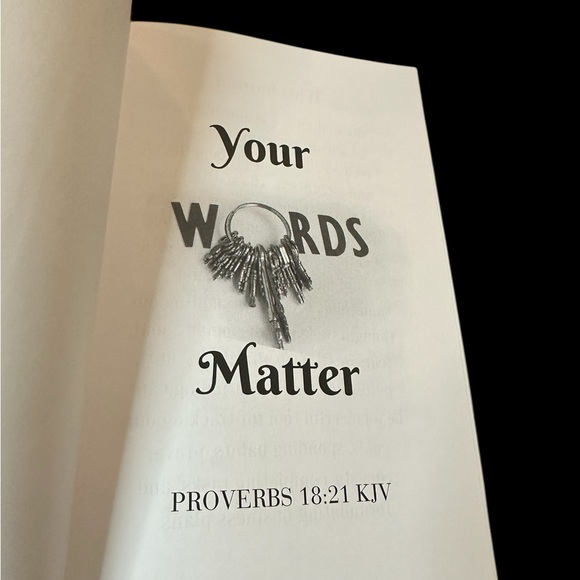 - Handmade by Tolee Dezigns -Your Words Matter Work Journal - Picture 3 of 5